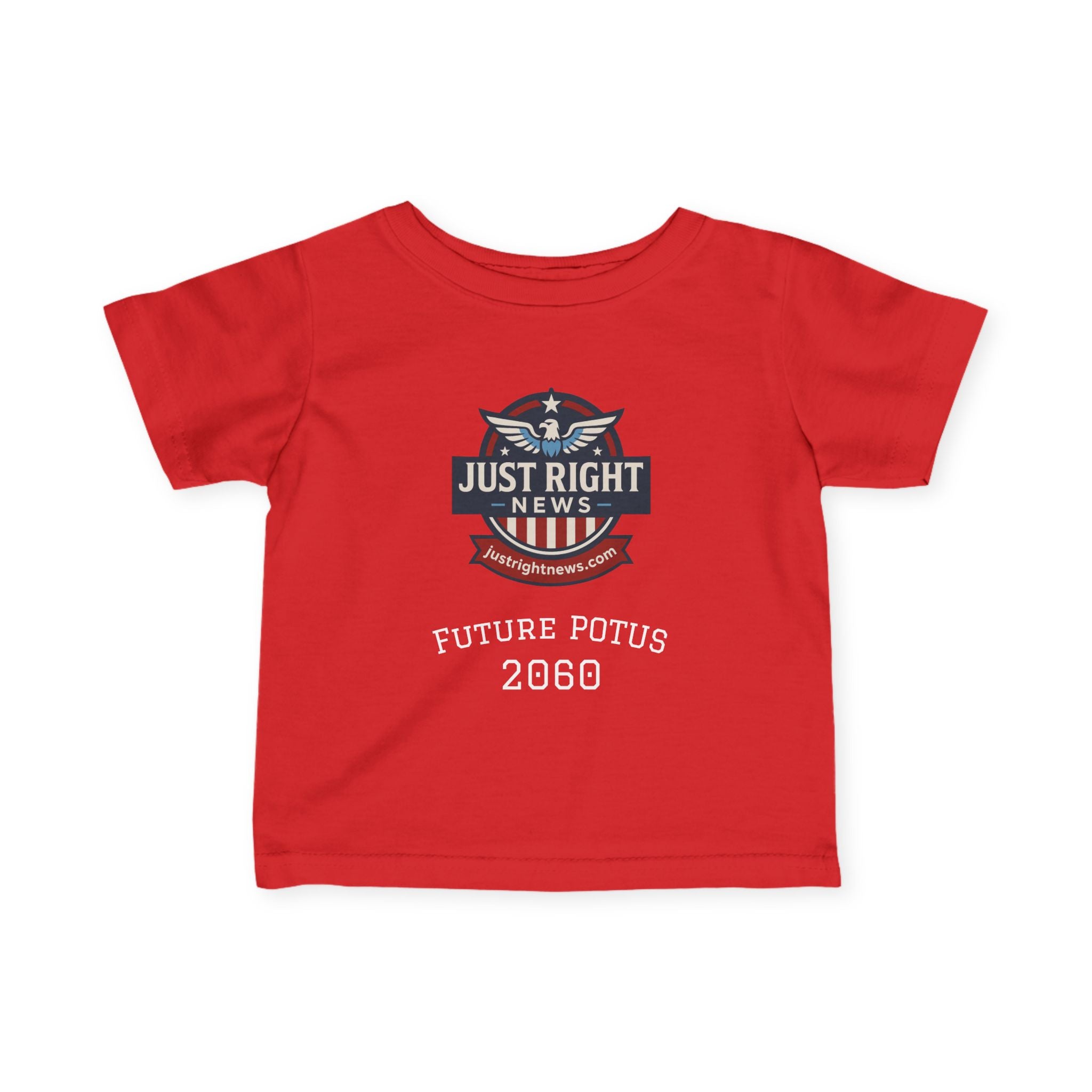 Future POTUS Infant Tee - Cute Baby Shirt, Toddler Red Tee, Political Baby Outfit, Gift for Baby Showers, Kids Election Apparel